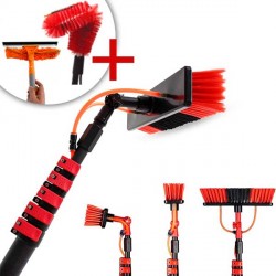 Spazzola Idropulitrice Telescopica Aquacleaner Con Accessori