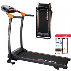 TAPIS ROULANT ELETTRICO BONPLUS RIPIEGABILE CON APP E VELOCITÀ FINO A 12KM 