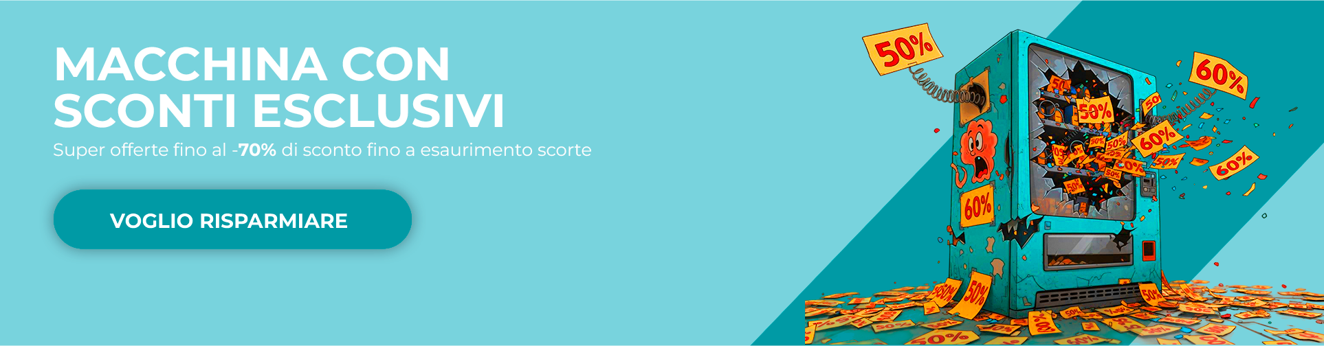 Banner offre delle offerte davvero vantaggiose